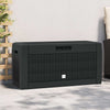 Antrasiitti puutarhan varastoarkku Iuri 119x48x60cm (polypropeeni)