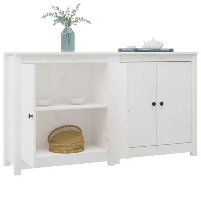 Senkit 2 kpl valkoinen 70x35x80 cm täysi mänty