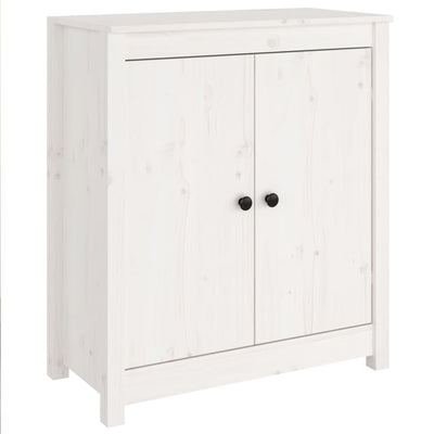 Senkit 2 kpl valkoinen 70x35x80 cm täysi mänty