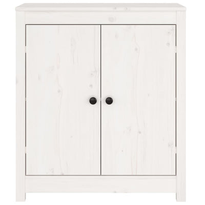 Senkit 2 kpl valkoinen 70x35x80 cm täysi mänty