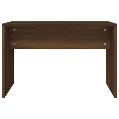 Peilipöytäsarja ruskea tammi 86,5x35x136 cm