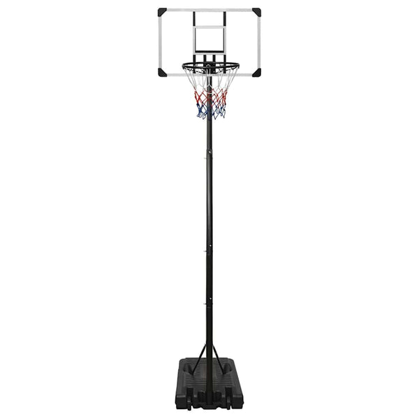 Koripalloteline läpinäkyvä 280-350 cm polykarbonaatti
