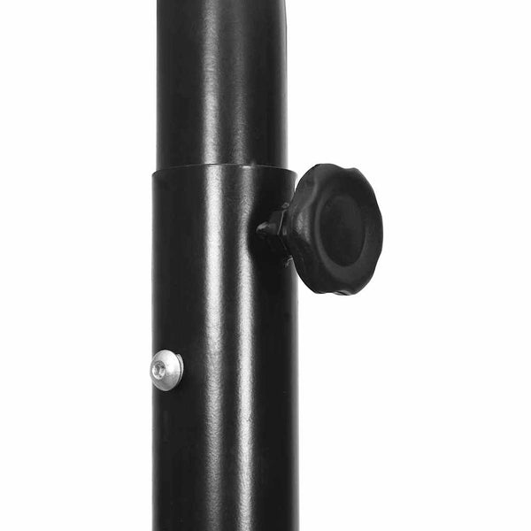 Koripalloteline läpinäkyvä 280-350 cm polykarbonaatti