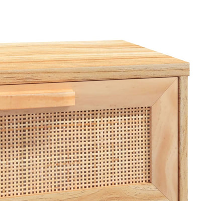 Sohvapöytä ruskea 80x40x30 cm tekninen puu ja täysi mänty