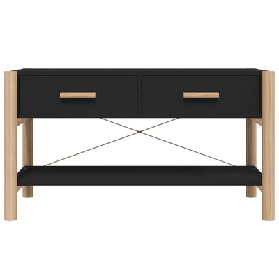 TV-taso musta 82x38x45 cm tekninen puu