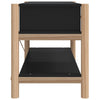 TV-taso musta 82x38x45 cm tekninen puu