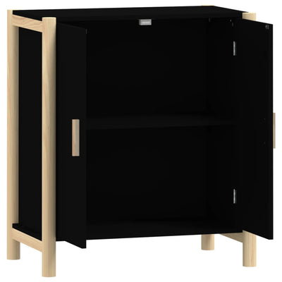 Senkki musta 62x38x70 cm tekninen puu