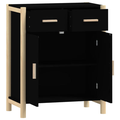 Senkki musta 62x38x75 cm tekninen puu