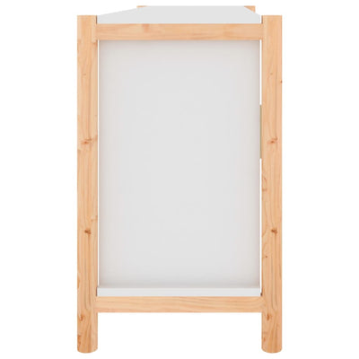 Senkki valkoinen 107x38x60 cm tekninen puu