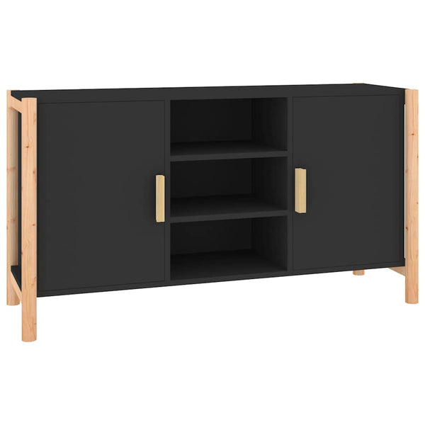 Senkki musta 107x38x60 cm tekninen puu