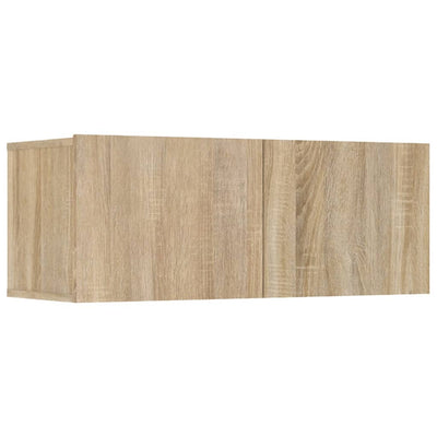 TV-kaapit 4 kpl Sonoma tammi 80x30x30 tekninen puu