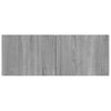 TV-kaapit 4 kpl harmaa Sonoma 80x30x30 cm tekninen puu