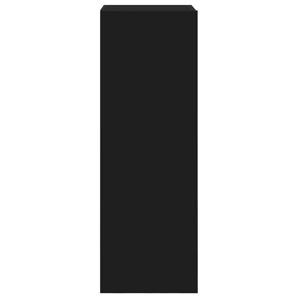 5-osainen TV-kaappisarja musta tekninen puu