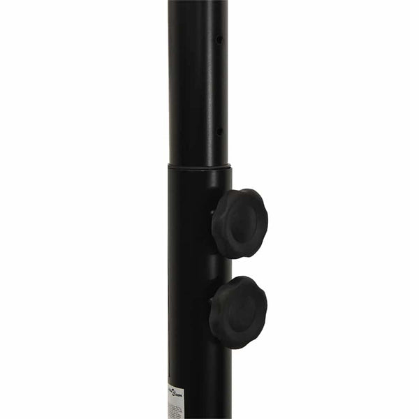 Koripalloteline valkoinen 216-250 cm polyeteeni