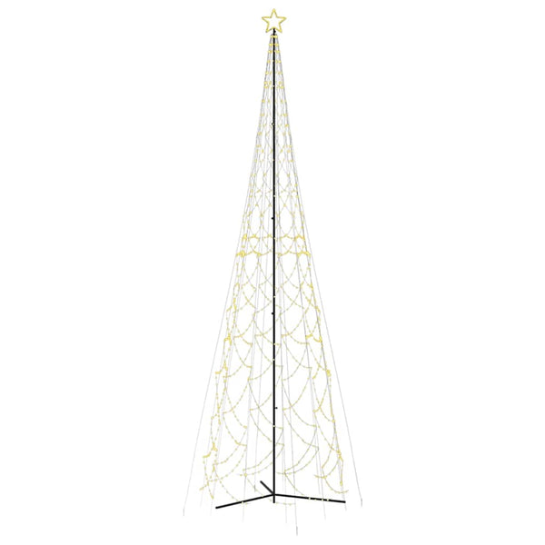 Joulukartiokuusi Lämmin Valkoinen 3000 LEDiä 230x800 cm