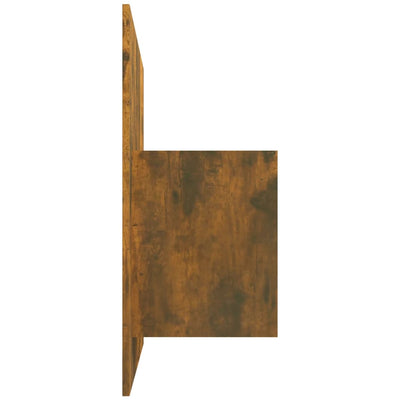 Savutammi sängynpääty säilytystilalla Luoana (puinen)