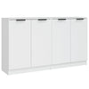 Senkit 2 kpl valkoinen 60x30x70 cm tekninen puu