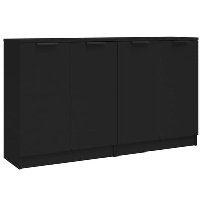 Senkit 2 kpl musta 60x30x70 cm tekninen puu