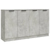 Senkit 2 kpl betoninharmaa 60x30x70 cm tekninen puu