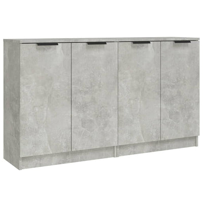 Senkit 2 kpl betoninharmaa 60x30x70 cm tekninen puu