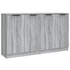 Senkit 2 kpl harmaa Sonoma 60x30x70 cm tekninen puu