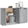Senkit 2 kpl harmaa Sonoma 60x30x70 cm tekninen puu