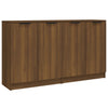 Senkit 2 kpl ruskea tammi 60x30x70 cm tekninen puu