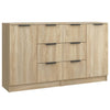 Senkit 2 kpl Sonoma-tammi 60x30x70 cm tekninen puu