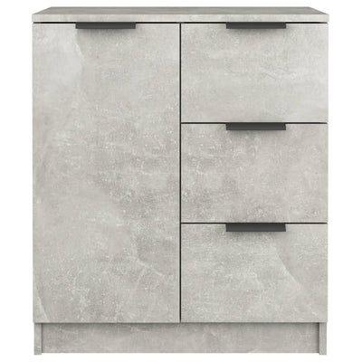 Senkit 2 kpl betoninharmaa 60x30x70 cm tekninen puu