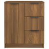 Senkit 2 kpl ruskea tammi 60x30x70 cm tekninen puu