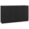 Senkit 2 kpl musta 60x30x70 cm tekninen puu