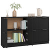 Senkit 2 kpl musta 60x30x70 cm tekninen puu