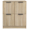 Senkit 2 kpl Sonoma-tammi 60x30x70 cm tekninen puu