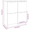 Senkit 2 kpl Sonoma-tammi 60x30x70 cm tekninen puu
