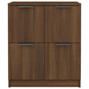 Senkit 2 kpl ruskea tammi 60x30x70 cm tekninen puu