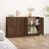 Senkit 2 kpl ruskea tammi 60x30x70 cm tekninen puu