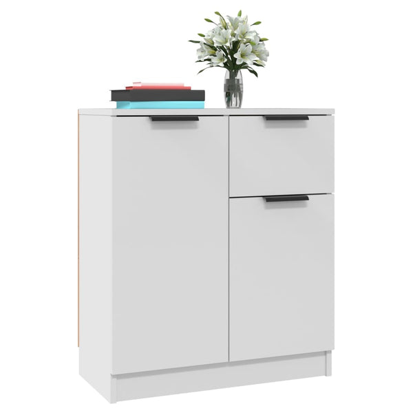 Senkit 2 kpl valkoinen 60x30x70 cm tekninen puu