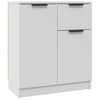 Senkit 2 kpl valkoinen 60x30x70 cm tekninen puu