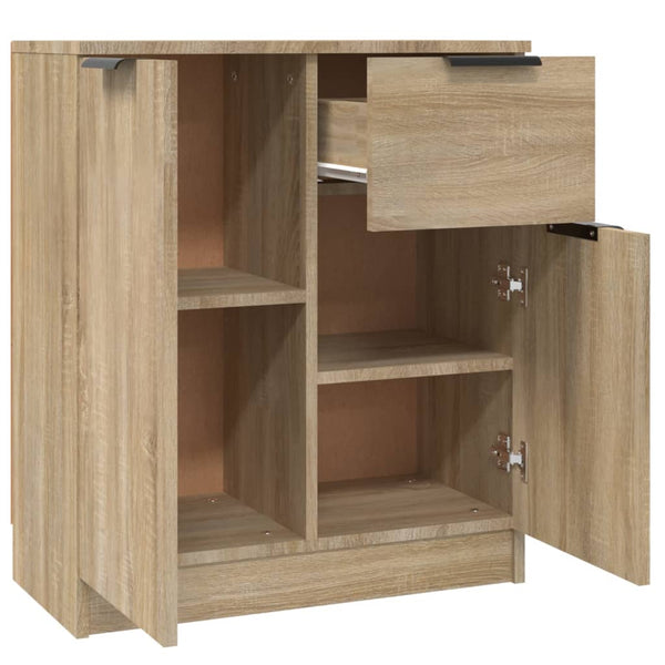 Senkit 2 kpl Sonoma-tammi 60x30x70 cm tekninen puu