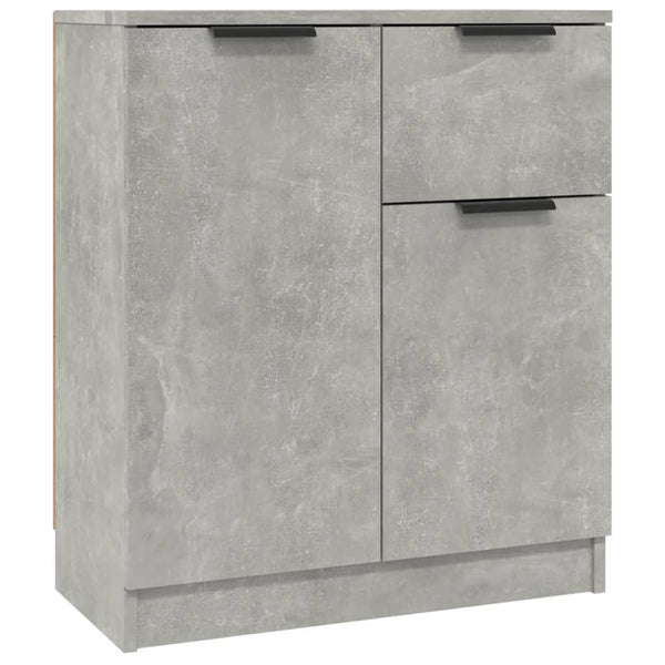 Senkit 2 kpl betoninharmaa 60x30x70 cm tekninen puu