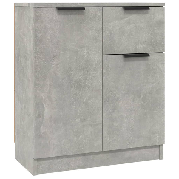 Senkit 2 kpl betoninharmaa 60x30x70 cm tekninen puu