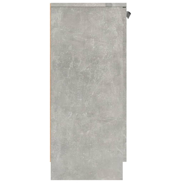 Senkit 2 kpl betoninharmaa 60x30x70 cm tekninen puu