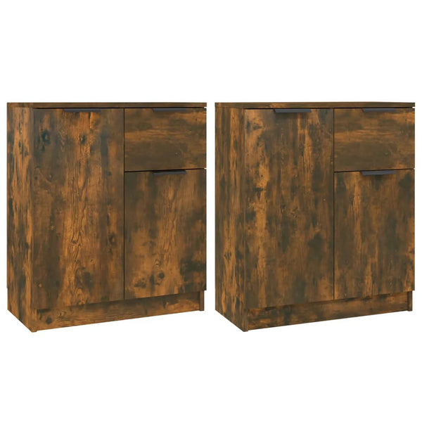 Senkit 2 kpl savutammi 60x30x70 cm tekninen puu