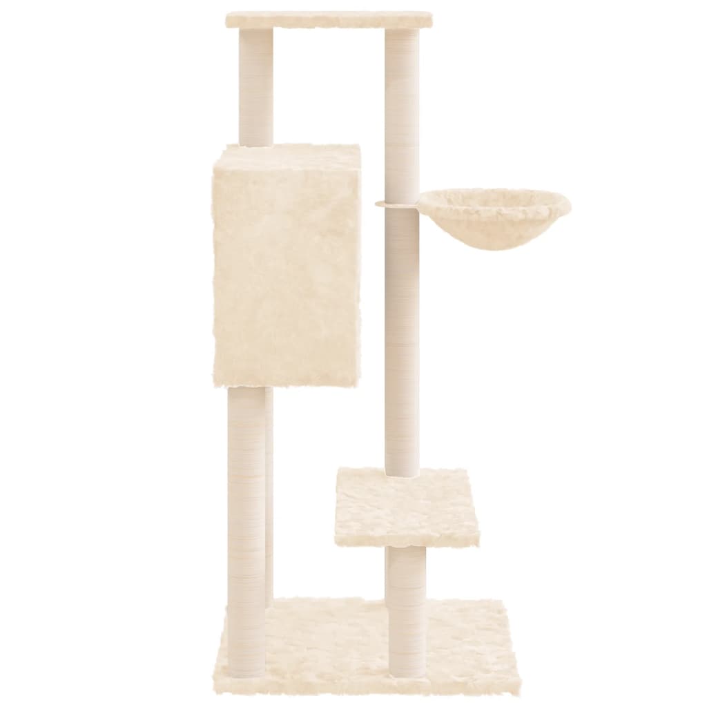 Kerma kissan kiipeilypuu sisal- raapimispylväillä Krips 108,5cm