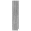 Kirjakaappi harmaa Sonoma 82,5x30,5x150 cm tekninen puu