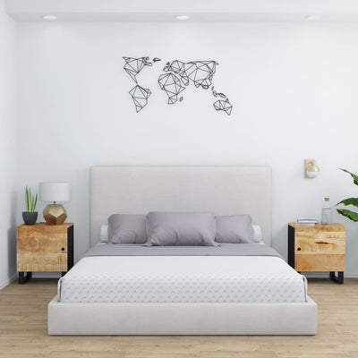 Yöpöydät Boone 40x33x46cm (2 kpl mangopuu)