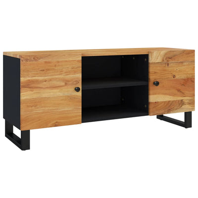 TV-taso 105x33x46 cm täysi akaasiapuu