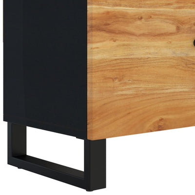 TV-taso 105x33x46 cm täysi akaasiapuu