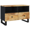 TV-taso 70x33x46 cm täysi mangopuu