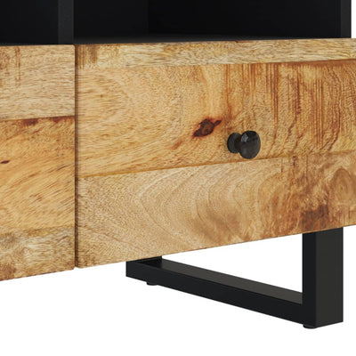 TV-taso 70x33x46 cm täysi mangopuu